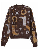 A cowgirls sweater