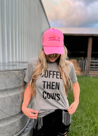 Coffee then Cows