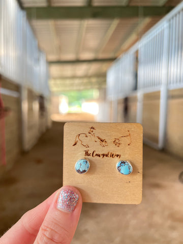 Rodeo velvet studs