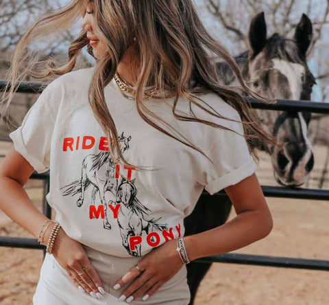 Ride it My pony